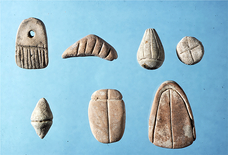 three dimensional sculpted shapes