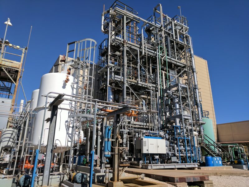 Picture of the James R. Fair Pilot Plant on UT's Pickle Research Campus.
