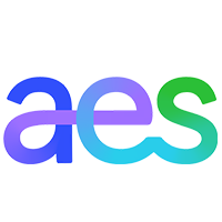 decorative: AES logo
