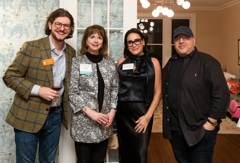 From left to right, Alex Scull, Sondra Lomax, Frances Chavez-Berman, and Steve Berman at the 2022 Advisory Council Reception
