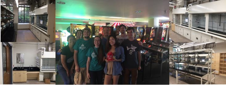 2016 summer Pinballz and new lab