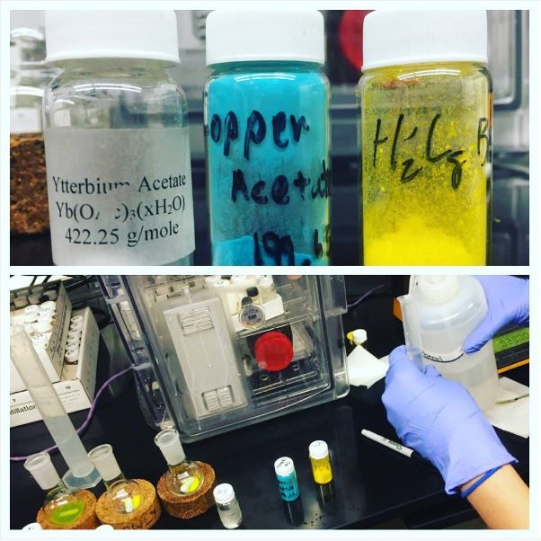 Ligand Lanthanide reaction