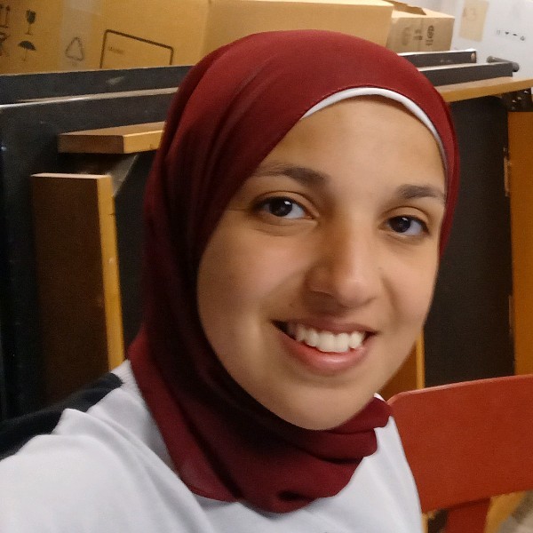 Image of Hala Abdelhakk, a graduate student in College of Pharmacy at UT Austin.