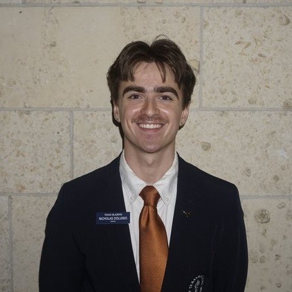 Image of Nicholas Doluisio, a undergraduate student at UT Austin.