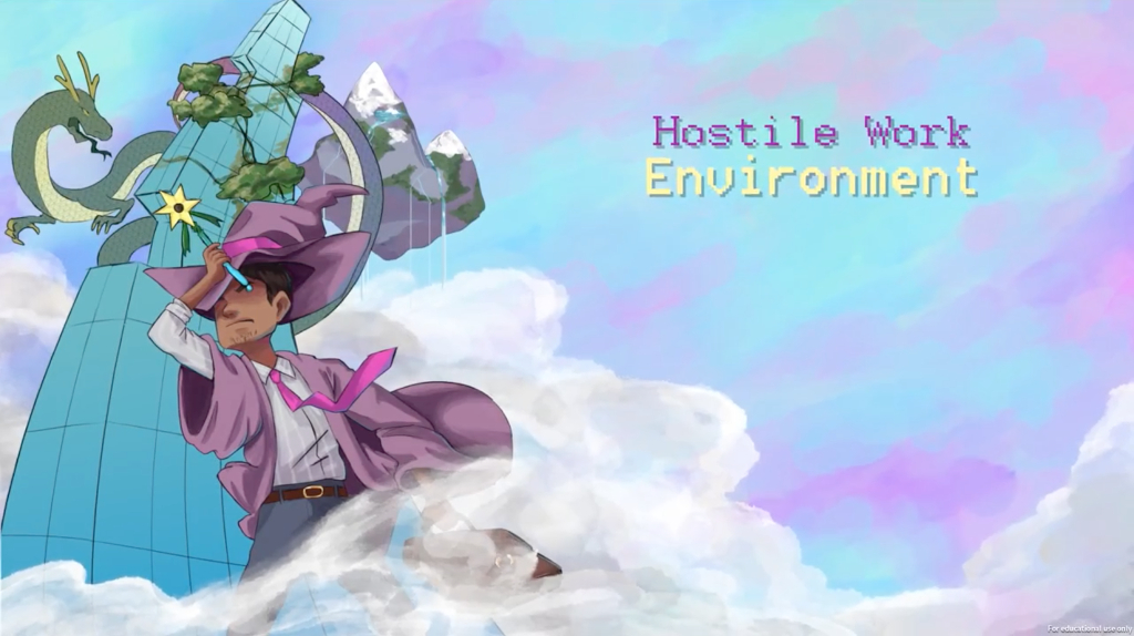 Hostile Work Environment title card
