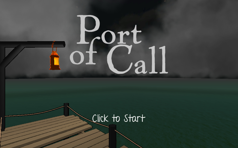 Port of Call title screen