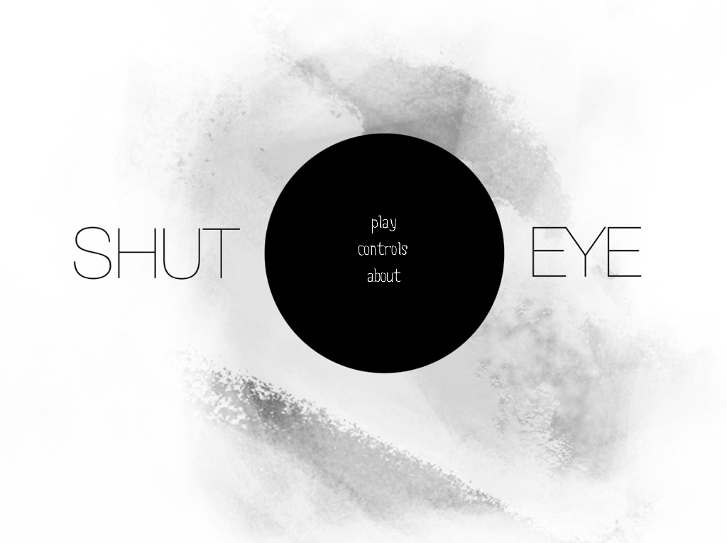 Shut Eye title screen