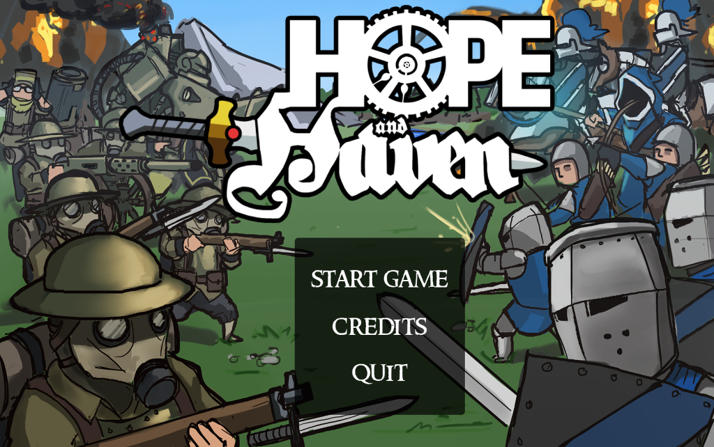 hope and haven title screen