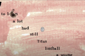 Still image of The Short Story of Titus, an original 2D game created during the Spring 2013 GDAD Capstone course