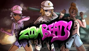 Cover image for original video game Zombeats created by Game Development and Design students at UT Austin