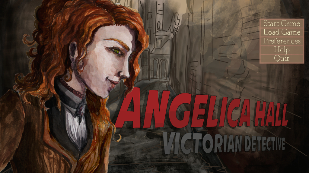 Angelica Hall: Victorian Detective title screen