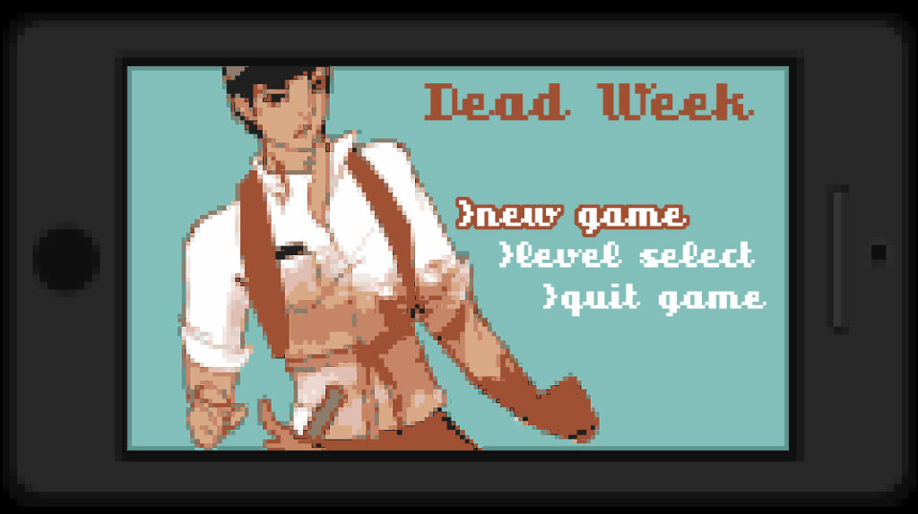 dead week title screen