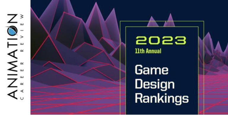 Animation Career Review 2023 11th Year Game Design Rankings