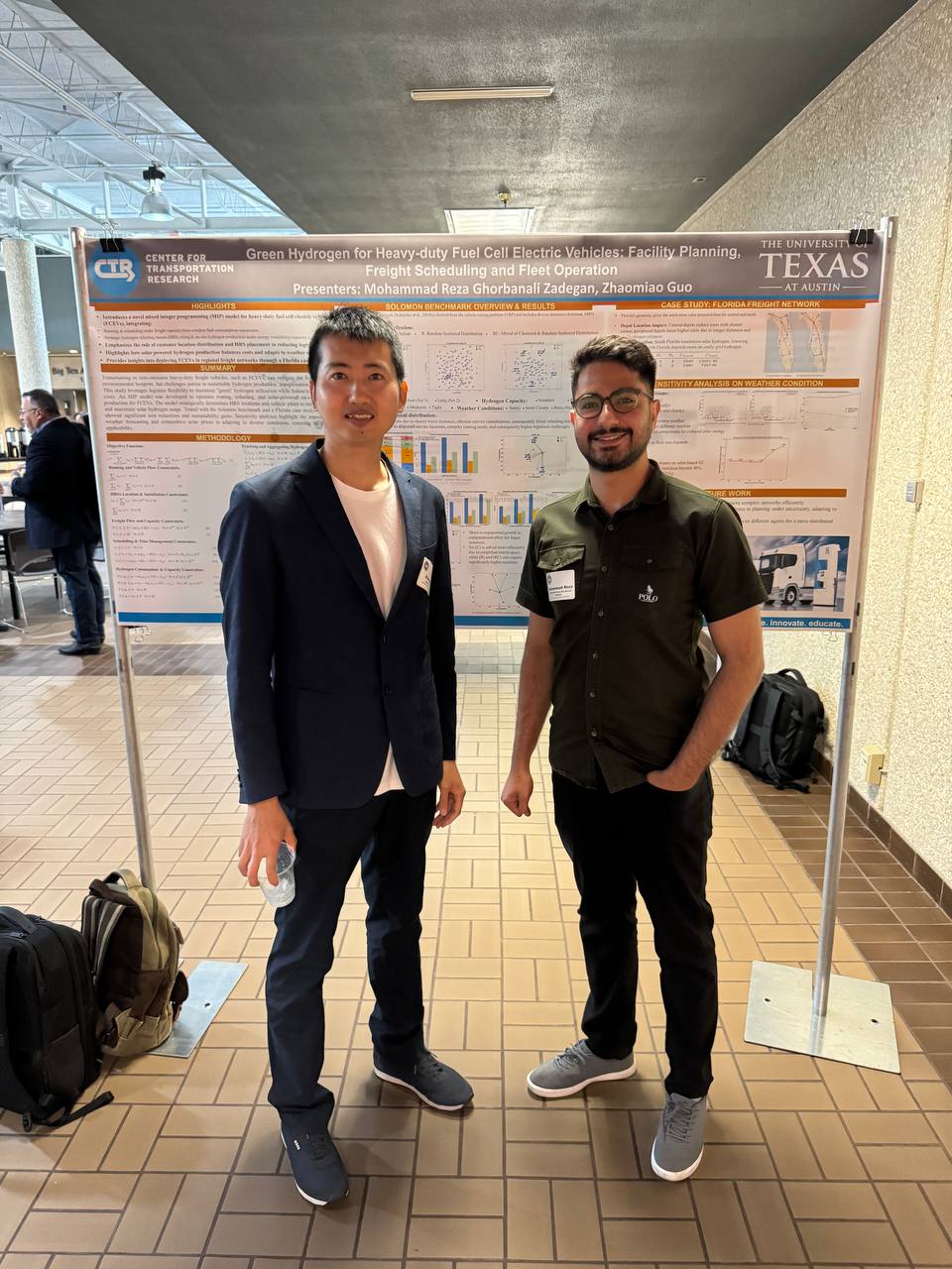 Reza presenting at CTR 2025