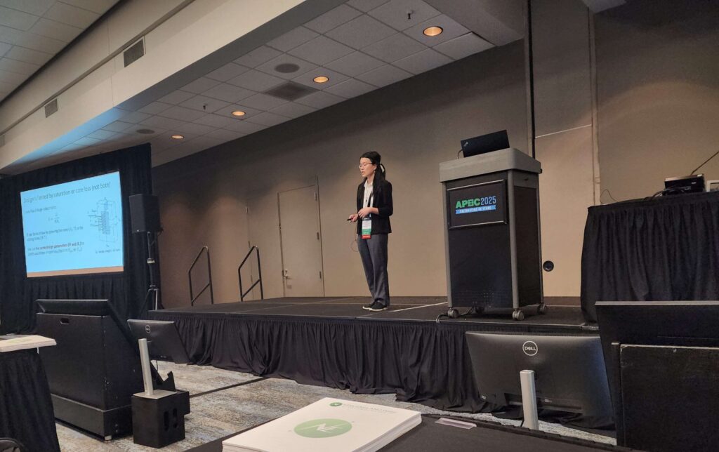 Elaine Ng presenting Professional Education seminar at APEC 2025