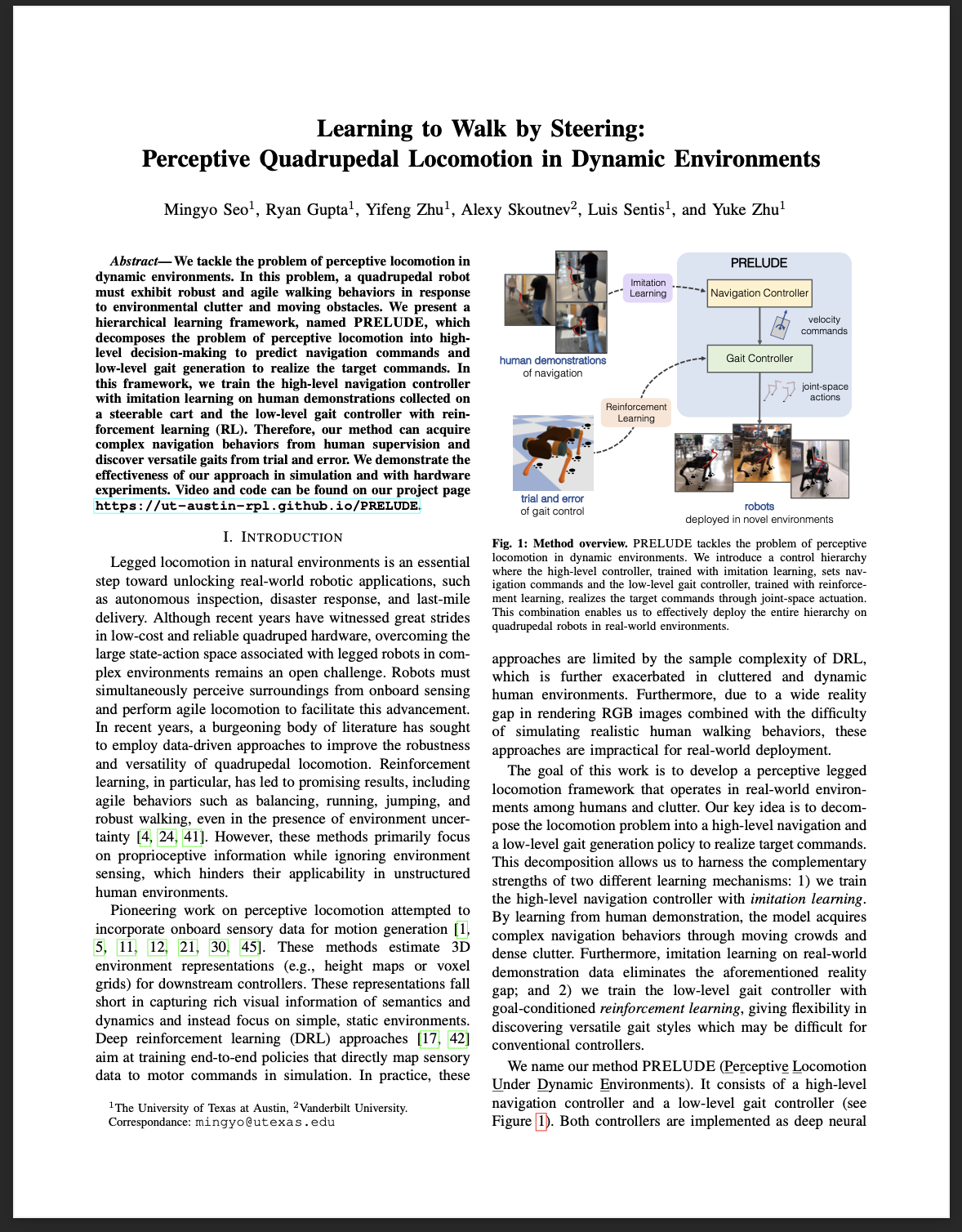 Three Papers Accepted to ICRA 2023 in London