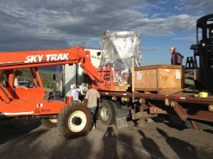 Unloading new PFIP from CEM