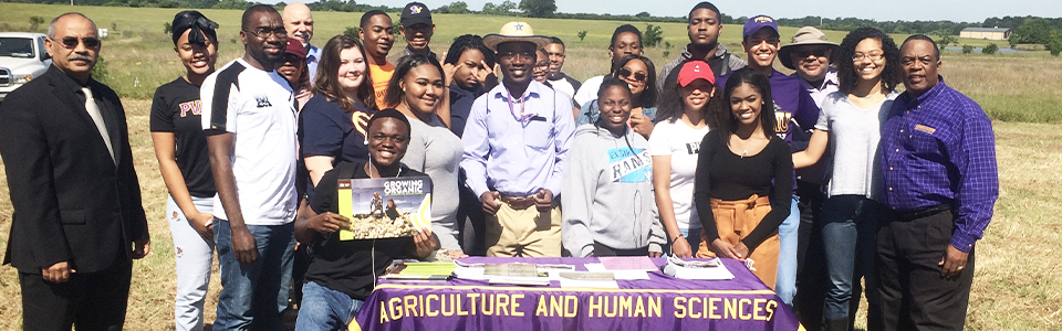 Prairie View A&M faculty and students