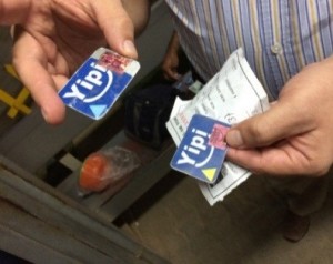 Yipi service cards. Photo Credit: World Bank. See the original photo here. 