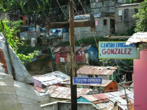 Los Platanitos, Santo Domingo Norte, Dominican Republic. See here for more on this service-learning project. 