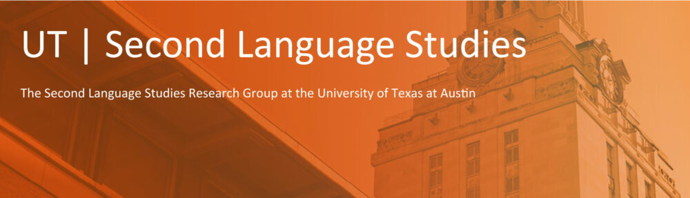 Second Language Studies @ UT