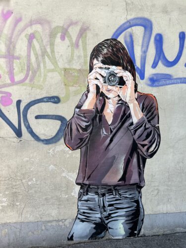 Stylized photo from Salzburg