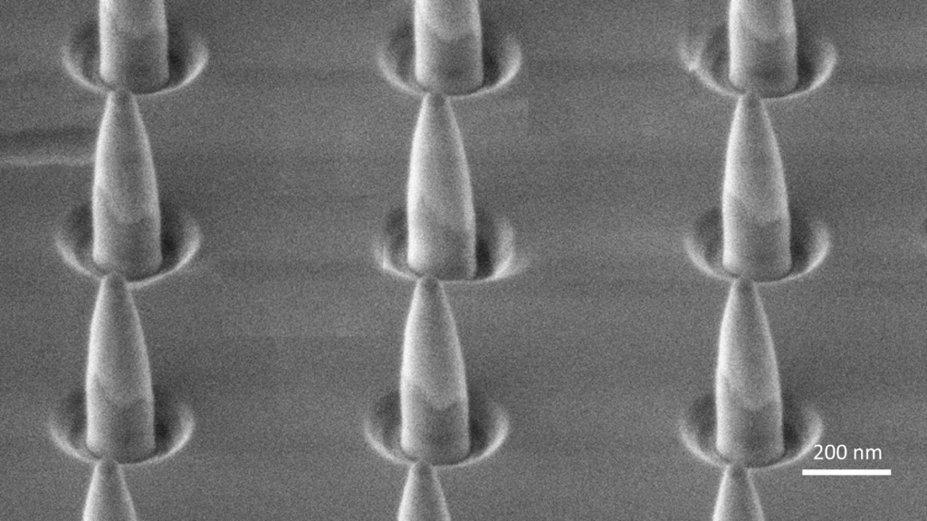 Diamond Nano-Pillar Array