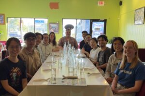 Farewell with Dr. Peter Sokalski: Chuting Cai, Woongchul Choi, Dr. Janghan Park, Prof. Li Shi, Emma Martin, Dr. Peter Sokalski, Ethan Zhou, Dr. Xun Li, Yudan Li, David Martinez, Alex Lu, Mary Stripling, September 26, 2025