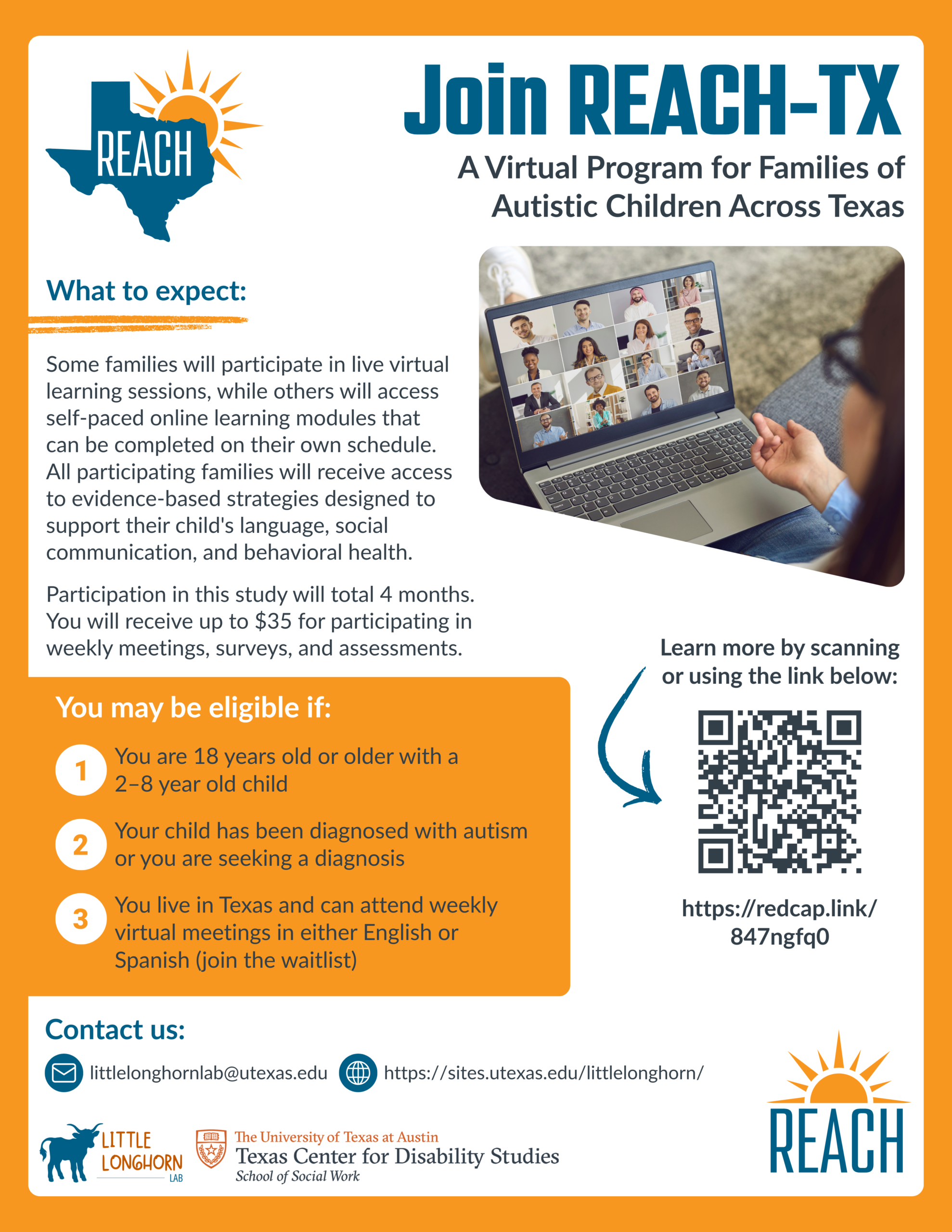 REACH-TX flyer
