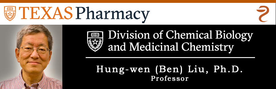 Ben Liu, PhD, Division of Chemical Biology & Medicinal Chemistry, Kevin Dalby, Division of Medicinal Chemistry, College of Pharmacy, The University of Texas at Austin