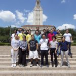 2017 group with UT Tower in background.