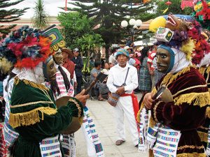 Scene from Rabinal Achi, Rabinal, Baja Verapaz, Guatemala. Photo: Ruud van Akkeren.