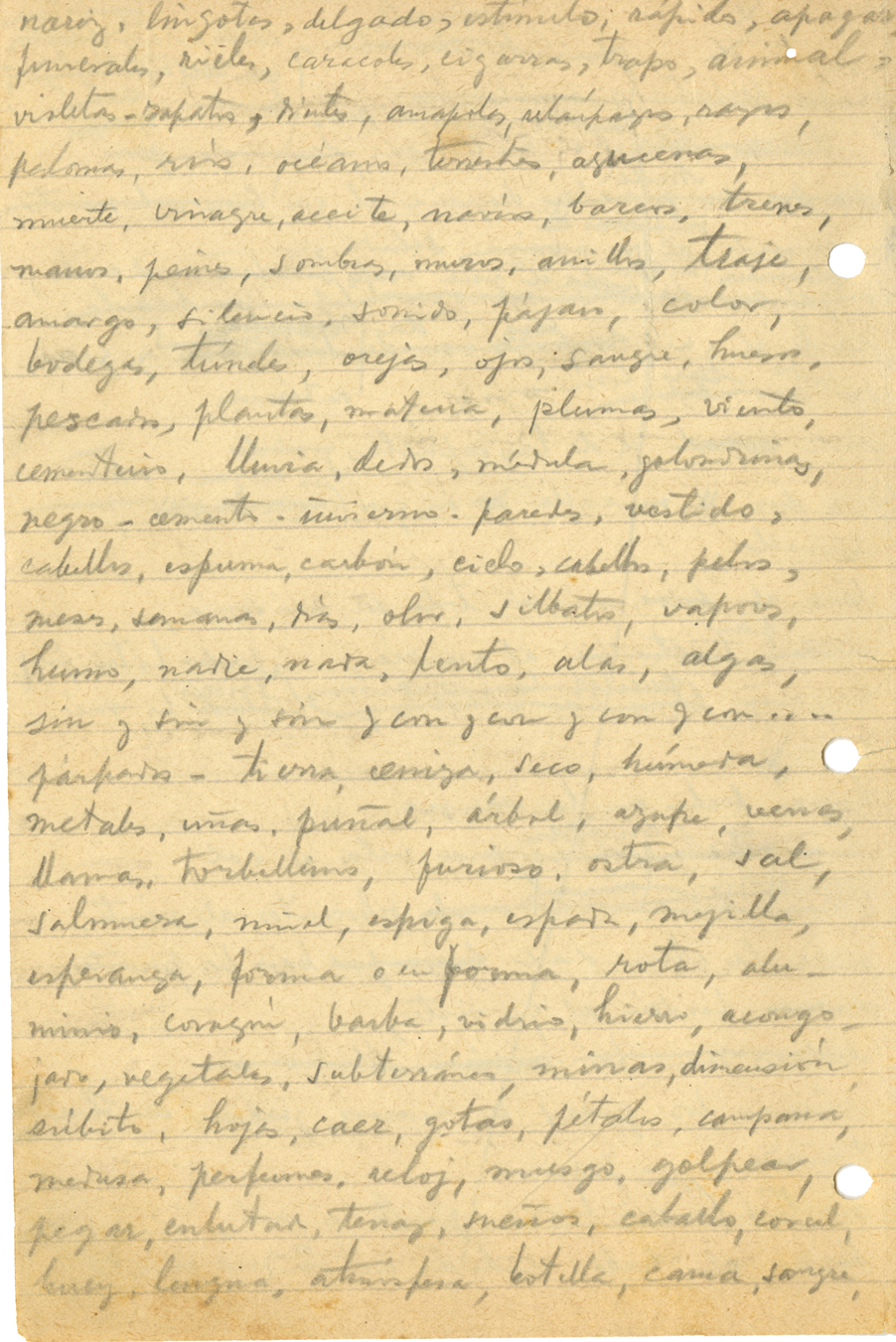 Benson Acquisition: César Vallejo Papers