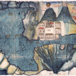 Painting of Santiago Atitlan, Guatemala