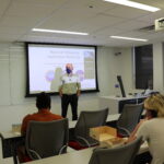 Dr. Tehrani presenting to workshop attendees