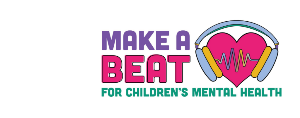 Logo with make a beat for children's mental health