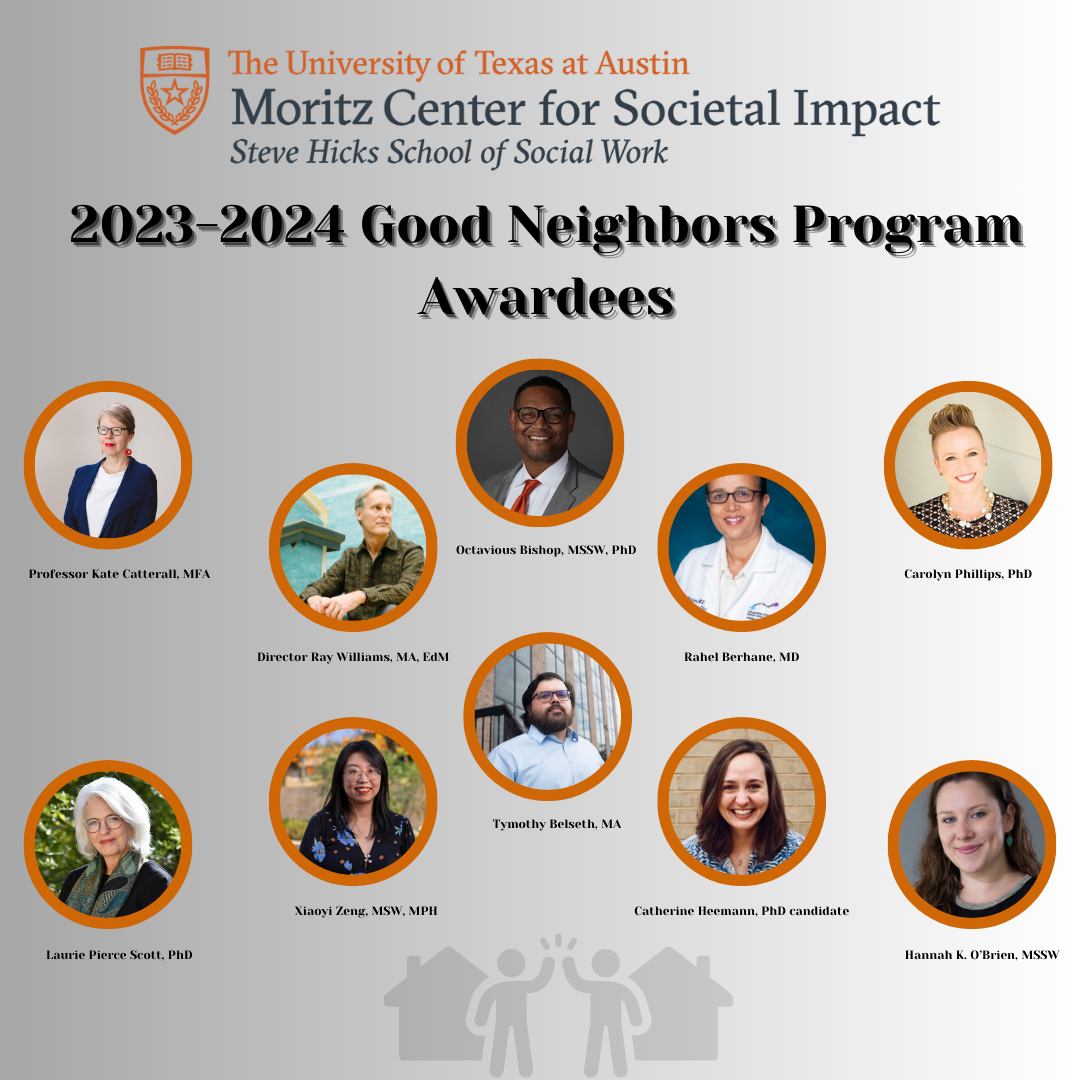 Moritz Center for Societal Impact announces recipients of inaugural Good Neighbors Program Awards