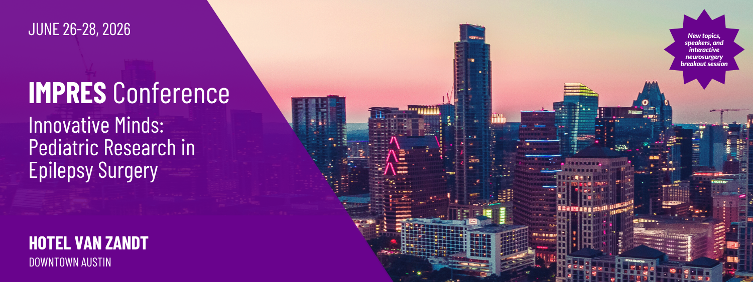IMPRES 2026 banner featuring Austin skyline