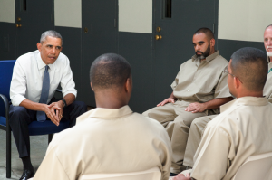 obama visits prison