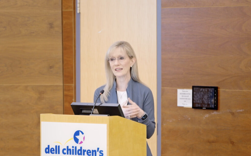 Karen Evankovich presenting at the 6th annual symposium