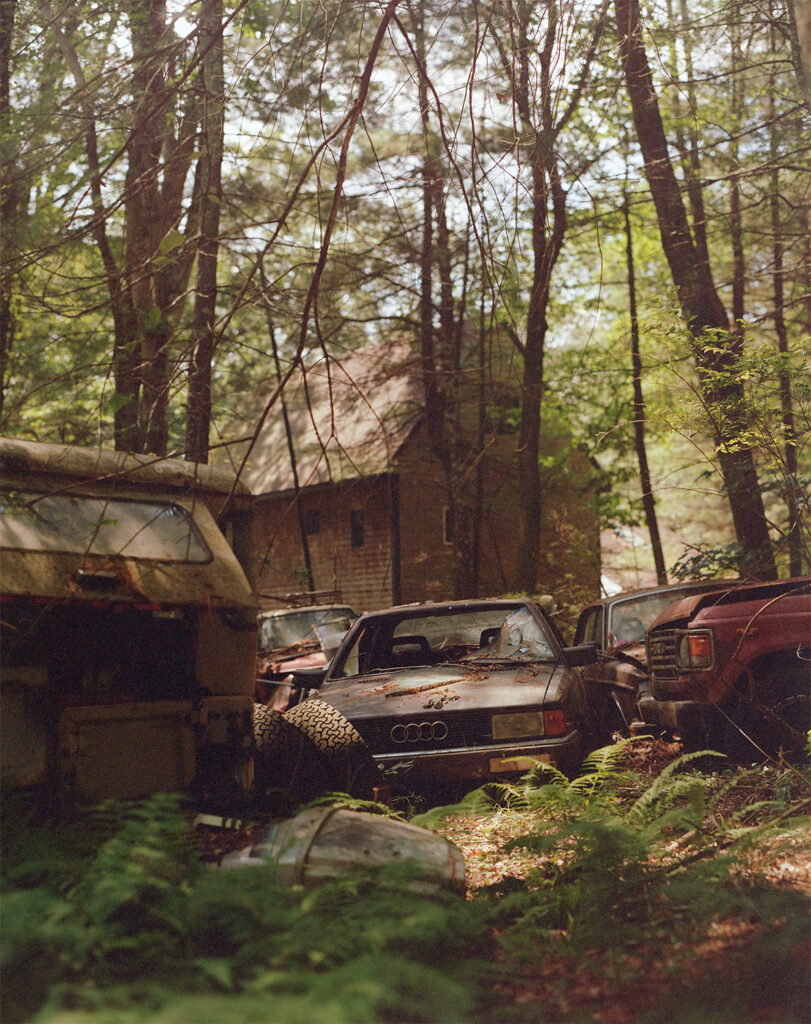 picture of abandon cars
