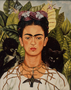 View Frida Kahlo portrait and learn about its world travels