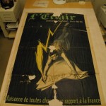 L'Eclair poster before treatment