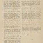 A letter from Dashiell Hammett to Lillian Hellman, January 5, 1944. From the Dashiell Hammett papers.
