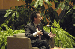 Kushner speaks during a public program in 2006.