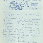 Letter from Yates to Skaaren, dated July 18, 1975, in response to Skaaren's list of questions. Yates attached his answers to the questions to this letter.