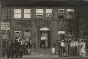 Image from Elmer Rice’s Pulitzer Prize-winning play "Street Scene."