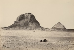 Francis Frith. The Pyramids of Dahshoor?Lower Egypt, Thebes, and the Pyramids?1862 (ca.). Harry Ransom Center.