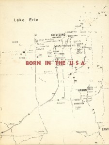 Cover of Paul Schrader’s screenplay “Born in the USA,” which later became "Light of Day" (1987).