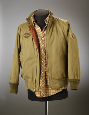 Jacket worn by Robert De Niro in 'Taxi Driver' from the Paul Schrader collection.